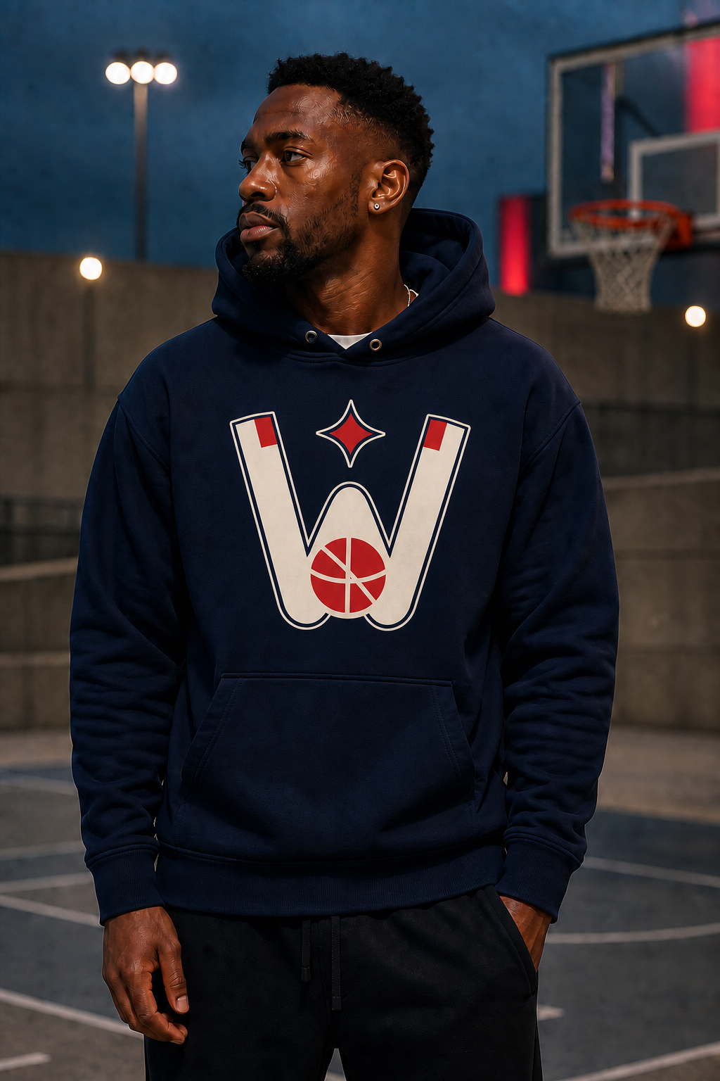 District W midnight heavyweight hoodie